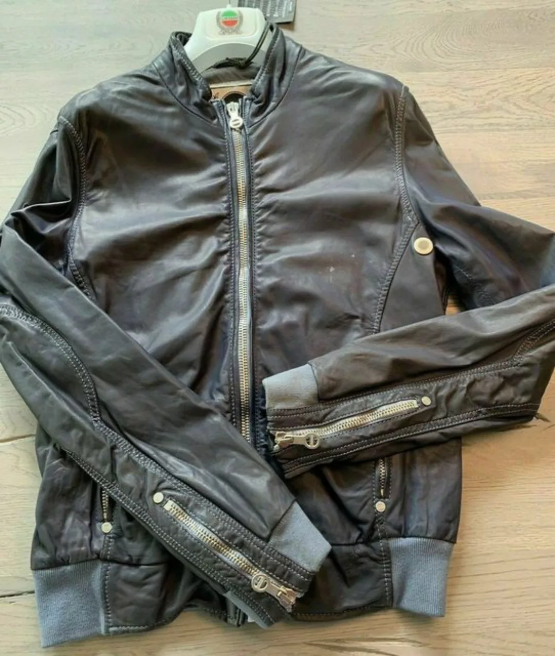 LAVERDA Bikerjacke LAVERDA LIMITED MOTORCYCLE MOTORRADJACKE LEATHER BIKER J günstig online kaufen