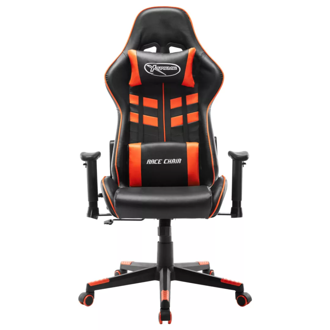 Gaming-stuhl Schwarz Und Orange Kunstleder günstig online kaufen