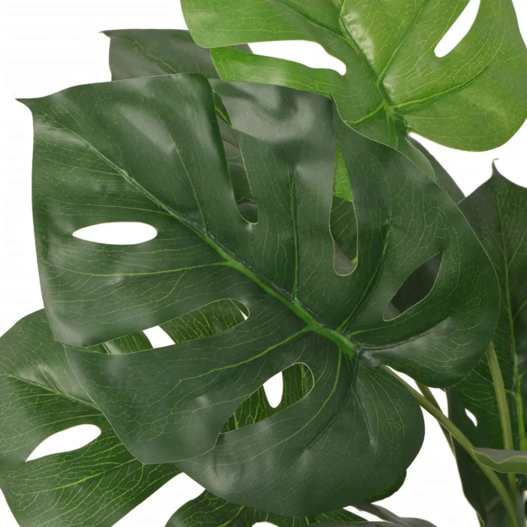 Künstliche Monstera-pflanze Mit Topf 45 Cm Grün günstig online kaufen