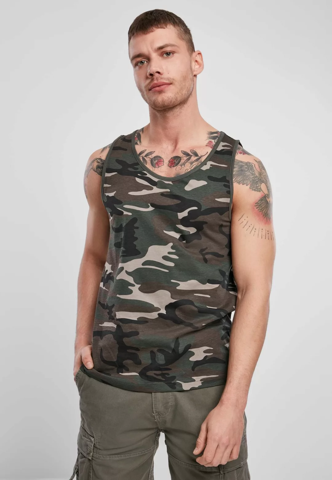 Brandit Tanktop Brandit Tank Top Army günstig online kaufen