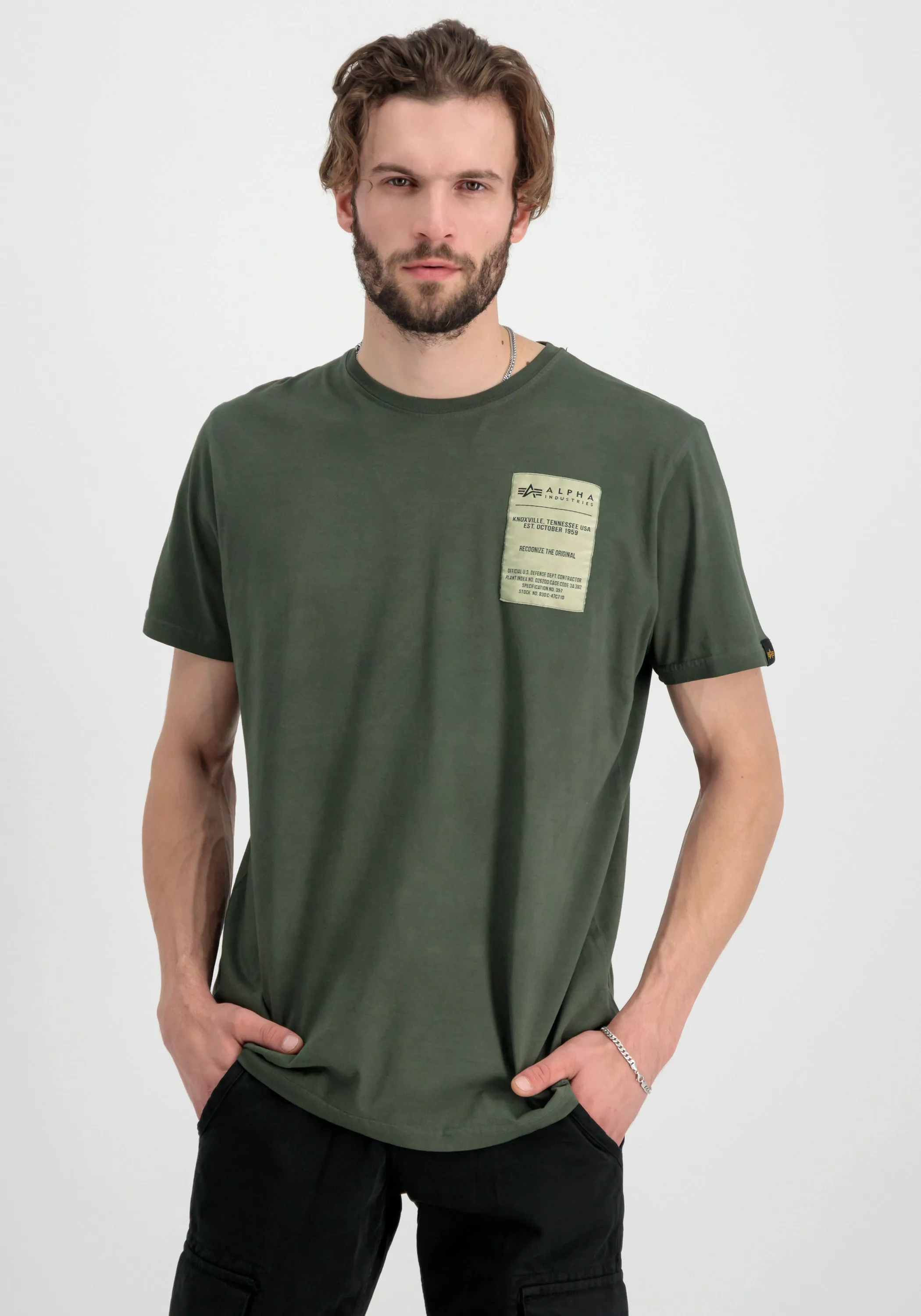 Alpha Industries T-Shirt "ALPHA INDUSTRIES Men - T-Shirts AI Label T" günstig online kaufen