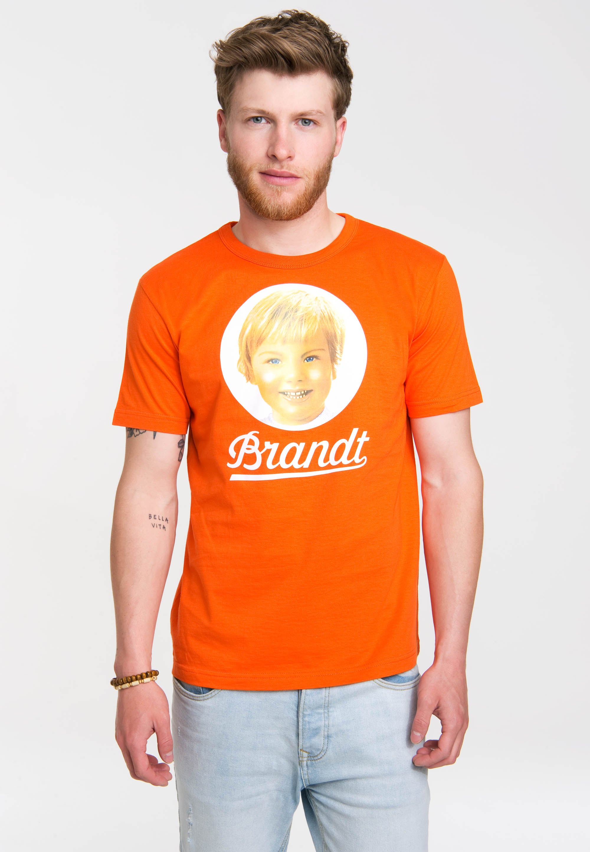 LOGOSHIRT T-Shirt "Brandt Zwieback", mit Retro-Aufdruck günstig online kaufen