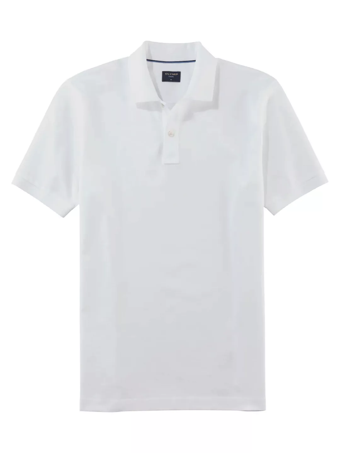 OLYMP Poloshirt Piqué Weiß - Größe XXL günstig online kaufen