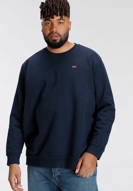 Levis Herren Sweatshirt Sweater Big Original Crew Plus Size günstig online kaufen