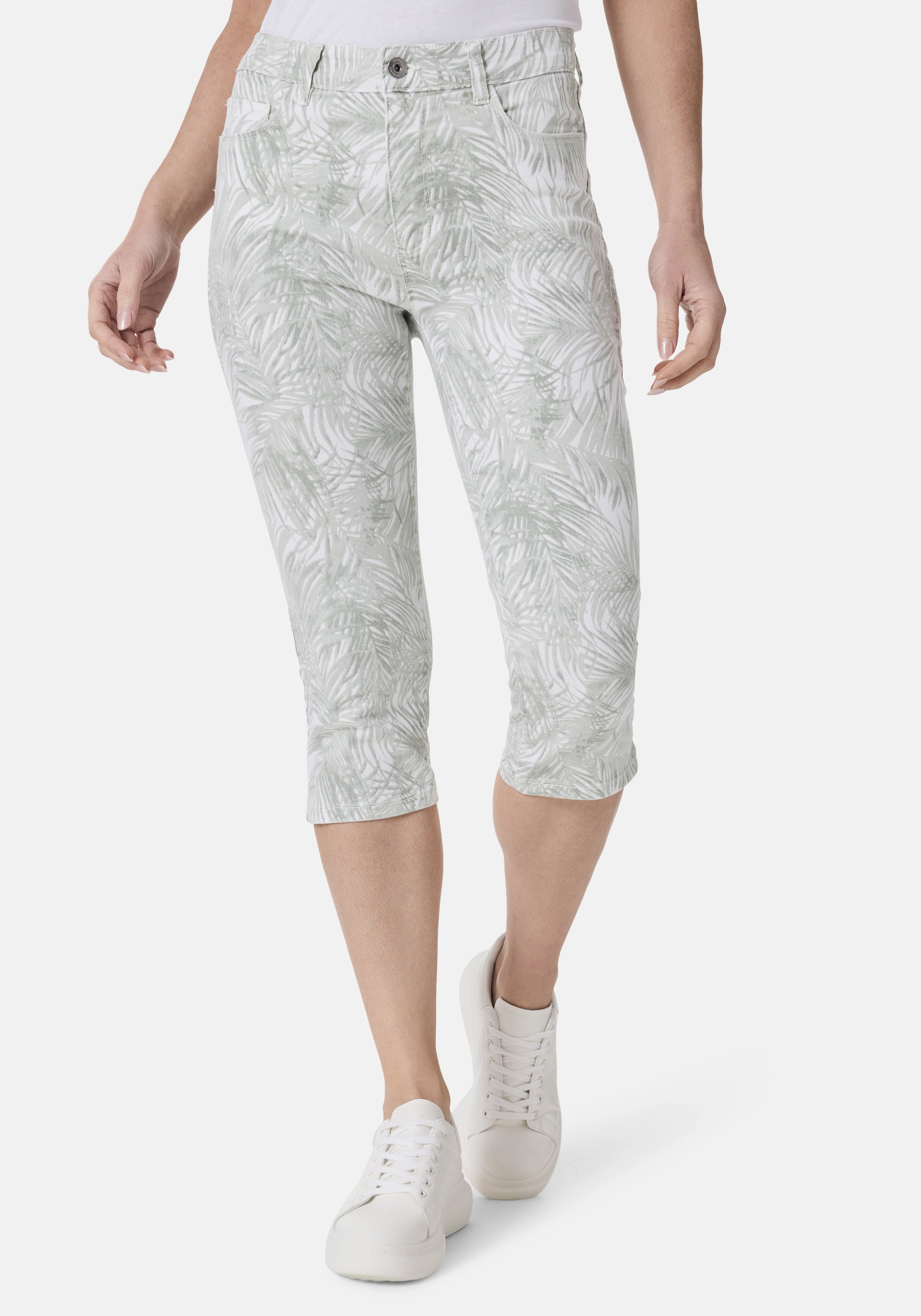 STOOKER WOMEN 7/8-Jeans "Print Capri Skinny Fit", Skinny Fit Casual Clean W günstig online kaufen