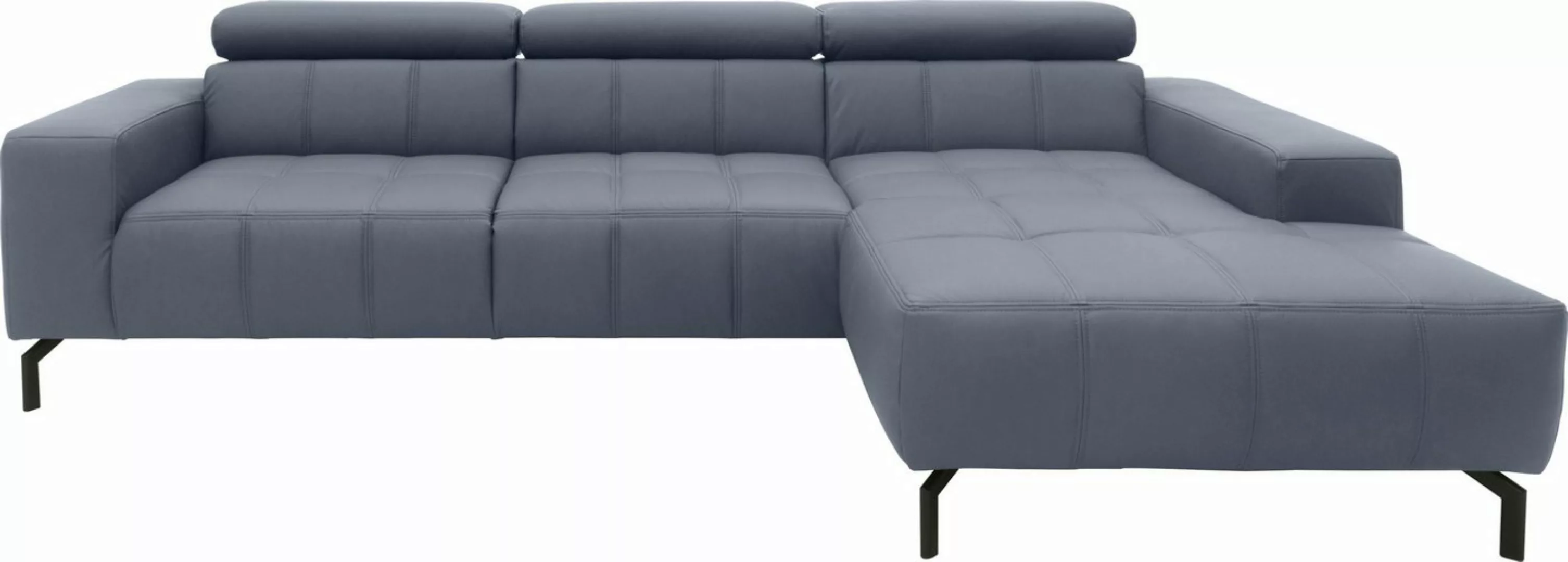 DOMO collection Ecksofa "Cunelli L-Form", wahlweise inklusive 6-fach verste günstig online kaufen