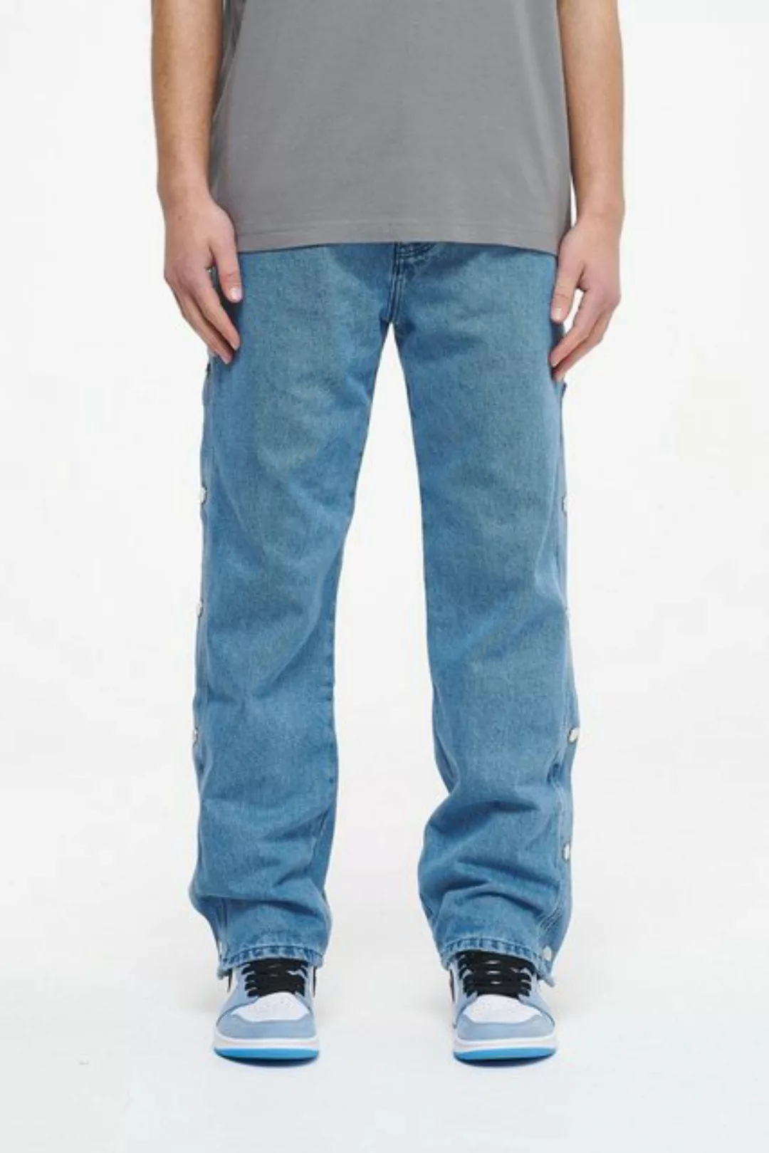 2Y Studios Bequeme Jeans 2Y Studios Herren 2Y Premium Buttoned Straight Jea günstig online kaufen