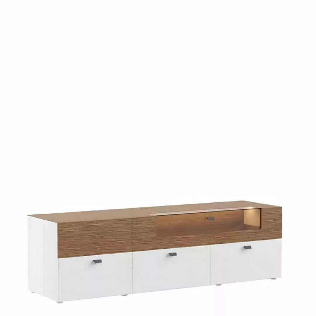 JVmoebel TV-Schrank Weiß TV-Schrank Design Wohnzimmer TV-Ständer Holz neu ( günstig online kaufen