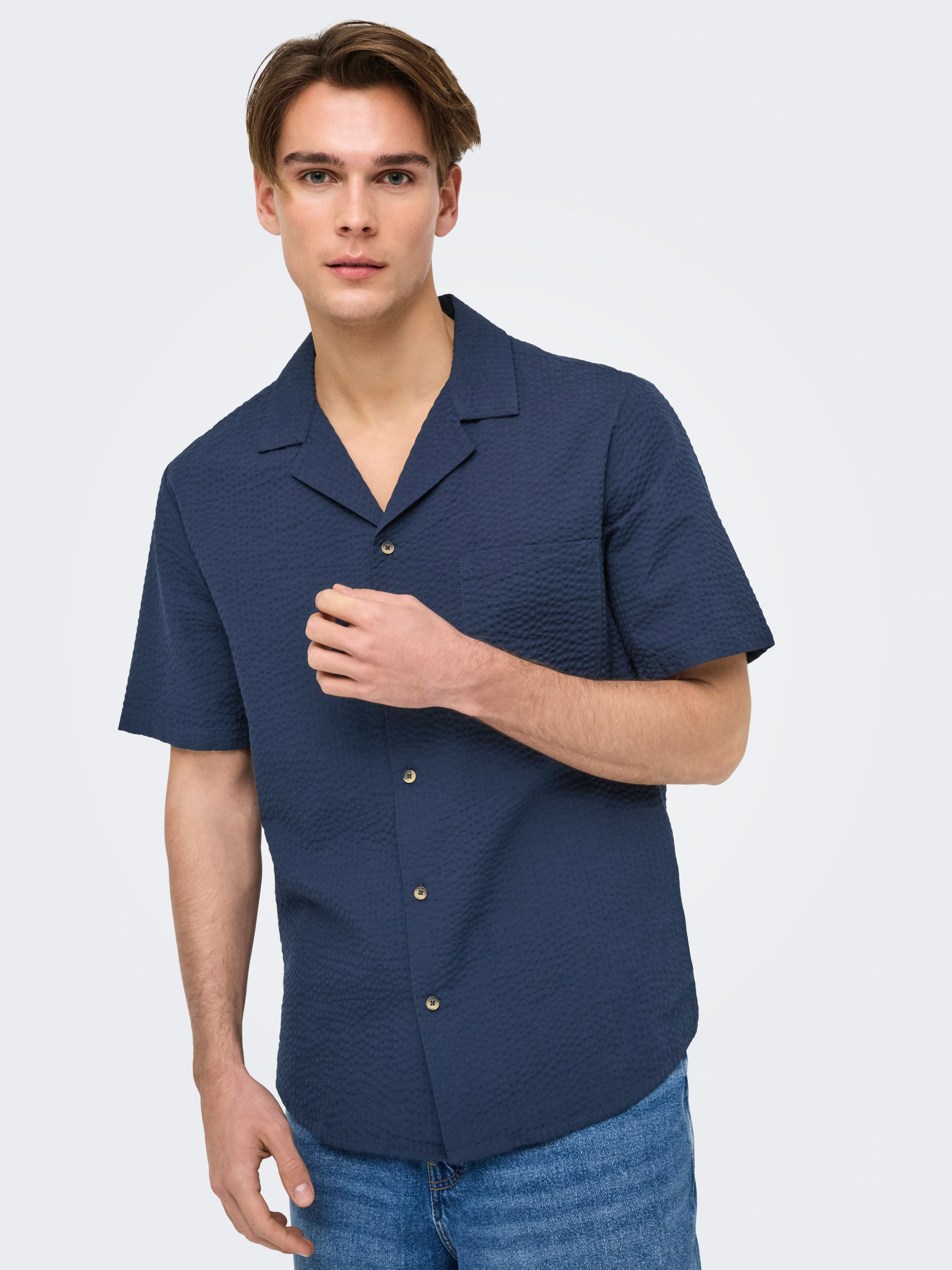 ONLY & SONS Kurzarmhemd ONSEYE RESORT günstig online kaufen