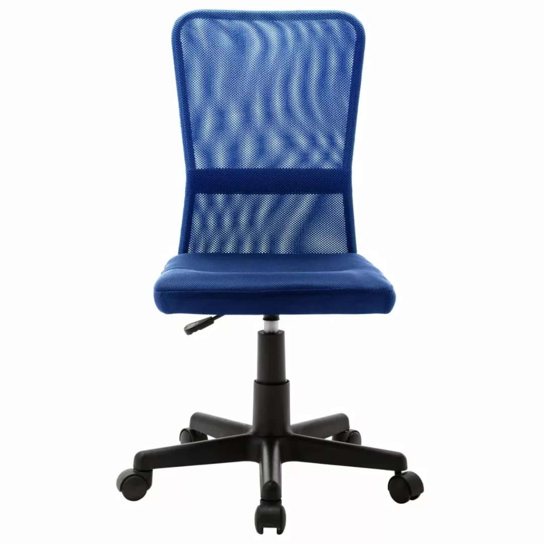 Bürostuhl Blau 44x52x100 Cm Netzgewebe günstig online kaufen