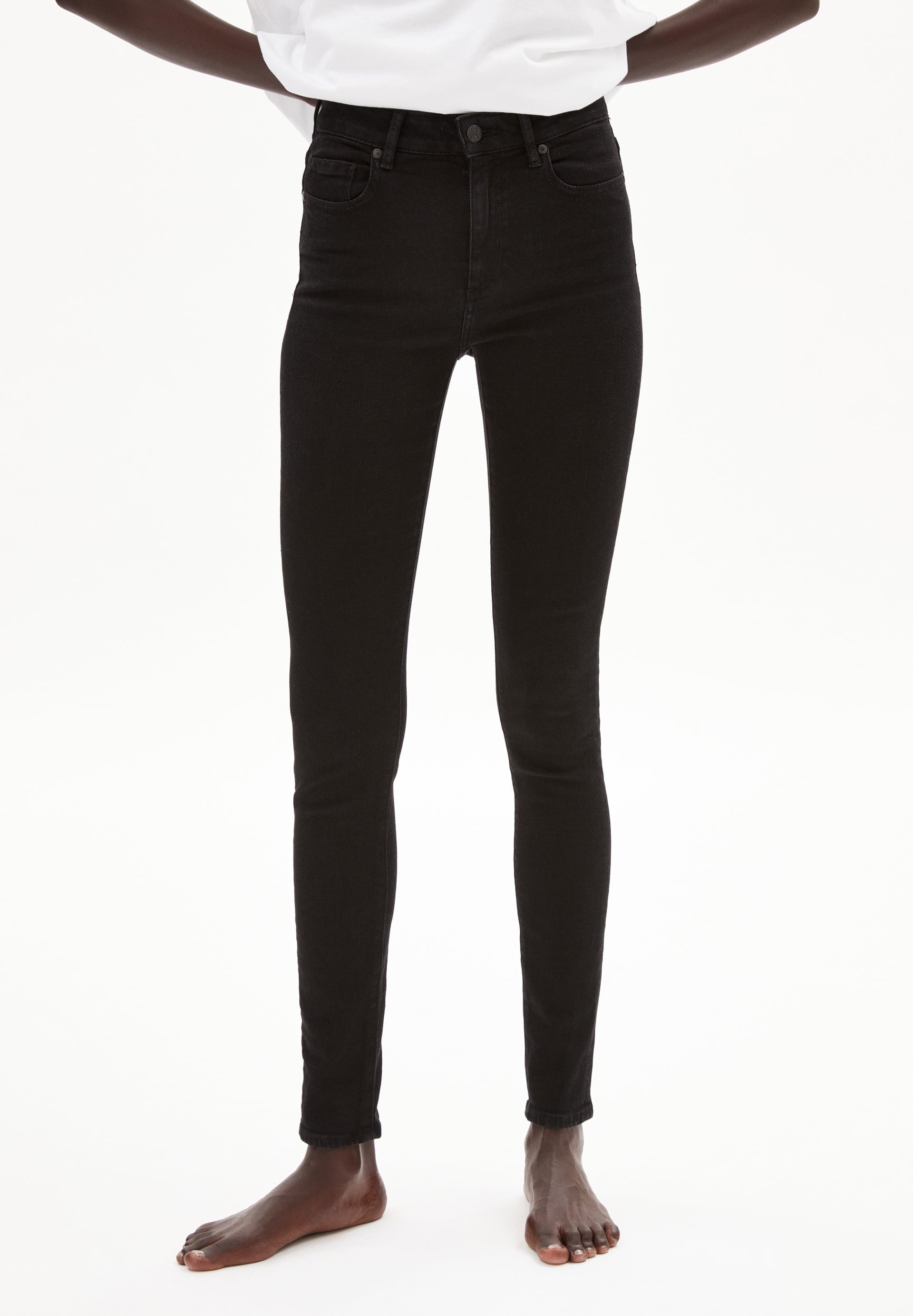 Jeans TILLAA X STRETCH in black night von ARMEDANGELS günstig online kaufen