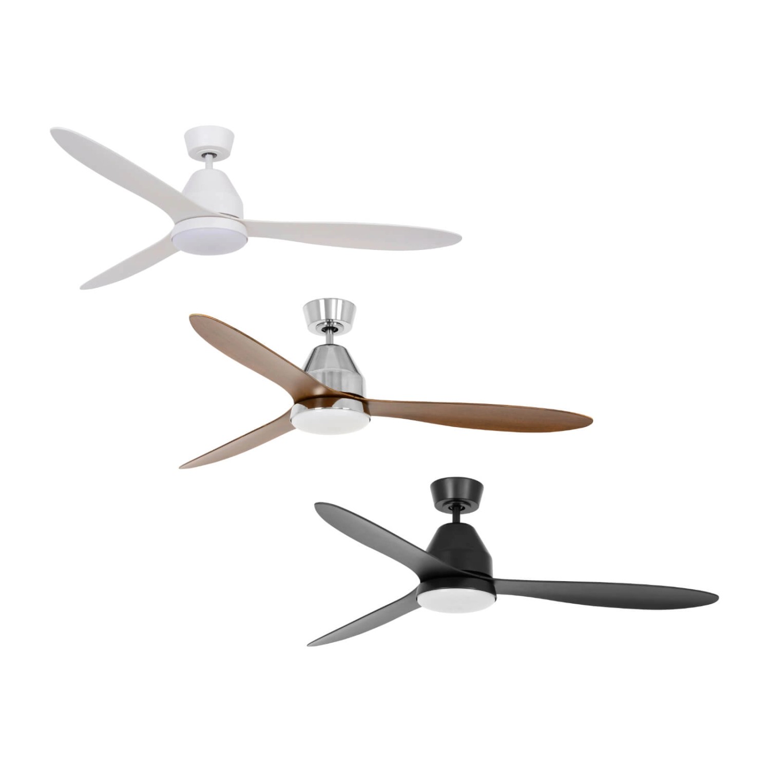 Beacon Deckenventilator mit Licht  Whitehaven weiß leise günstig online kaufen