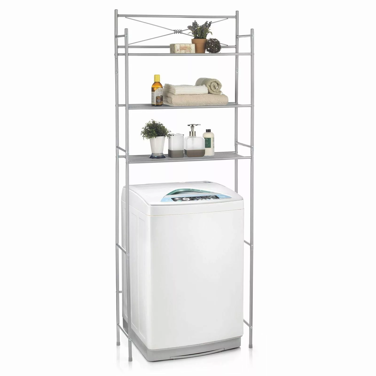 CARO-Möbel Standregal MARSA, Toilettenregal Waschmaschinenregal Badezimmer günstig online kaufen