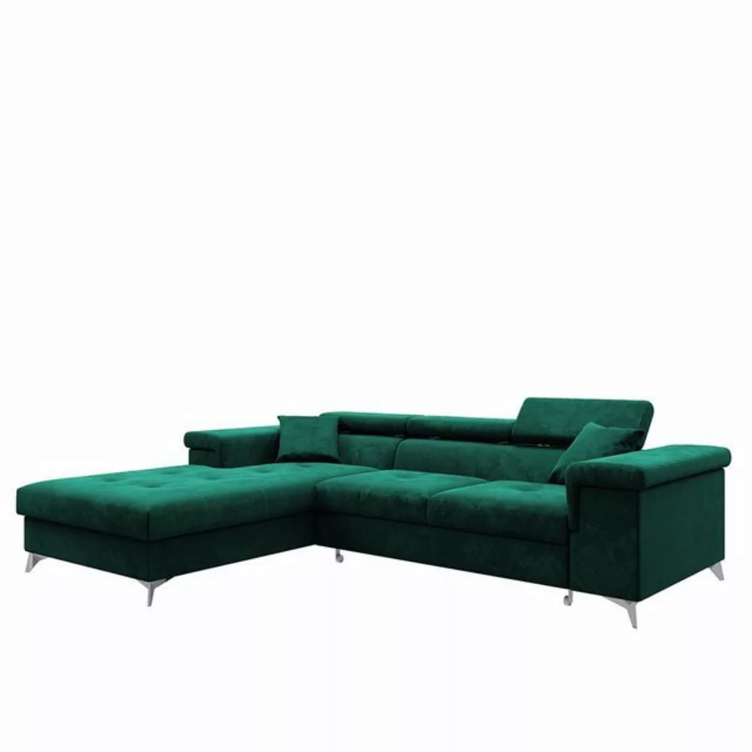 DB-Möbel Ecksofa Wohnlandschaft "Mikado" Schlafcouch in L-Form 280 cm breit günstig online kaufen