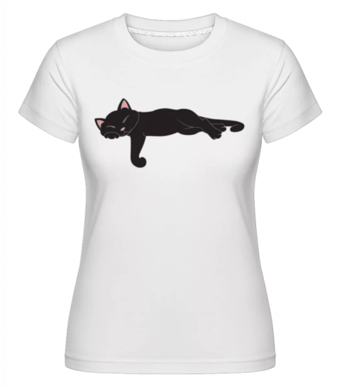 Schlafende Katze · Shirtinator Frauen T-Shirt günstig online kaufen
