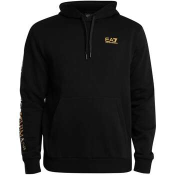 Emporio Armani EA7  Sweatshirt Kapuzenpullover mit Logo-Ärmeln günstig online kaufen