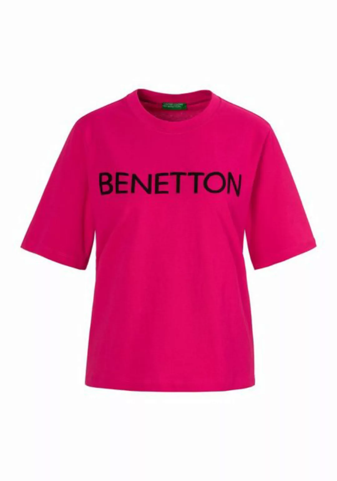United Colors of Benetton T-Shirt mit Rundhalsausschnitt günstig online kaufen