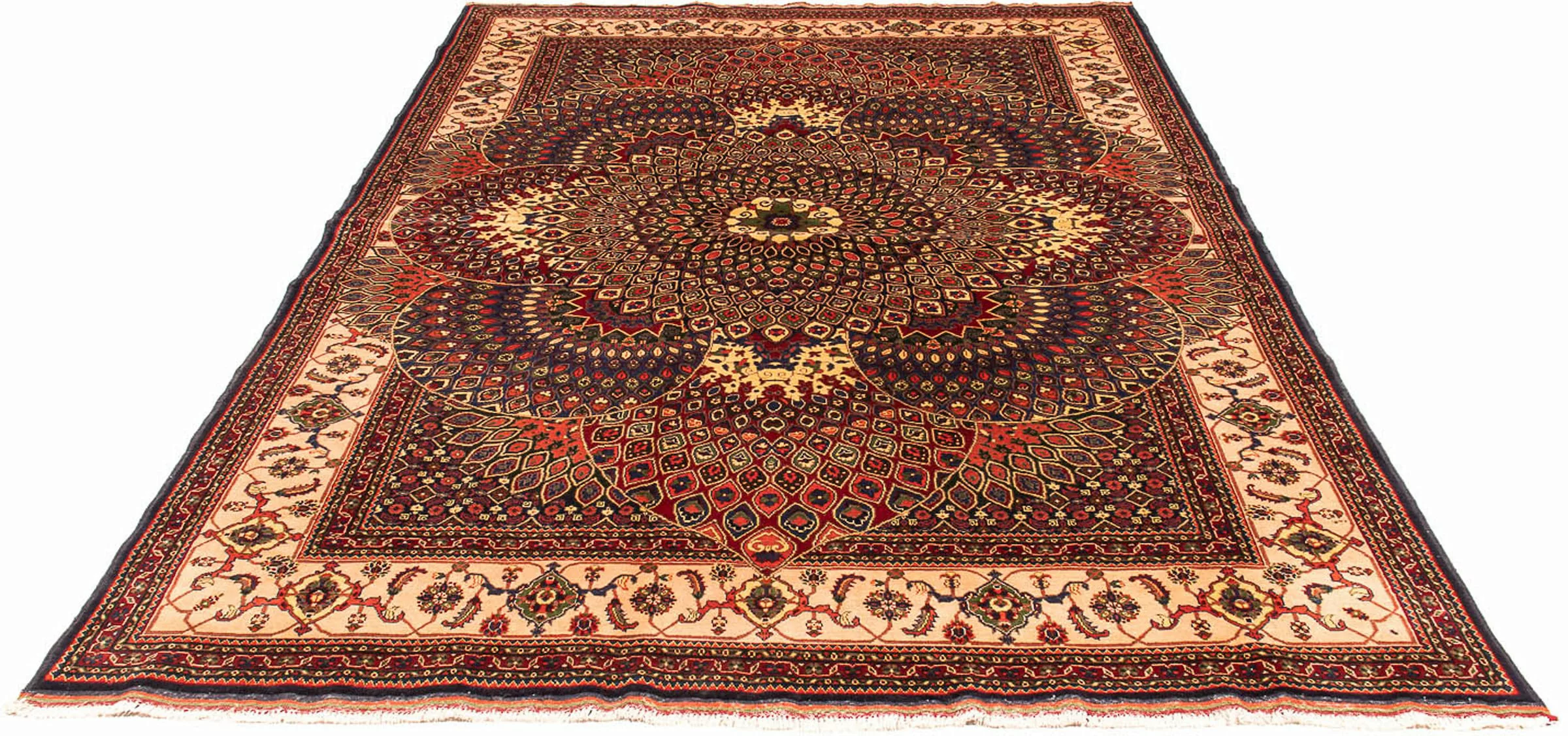 morgenland Orientteppich »Afghan - 279 x 198 cm - mehrfarbig«, rechteckig, günstig online kaufen