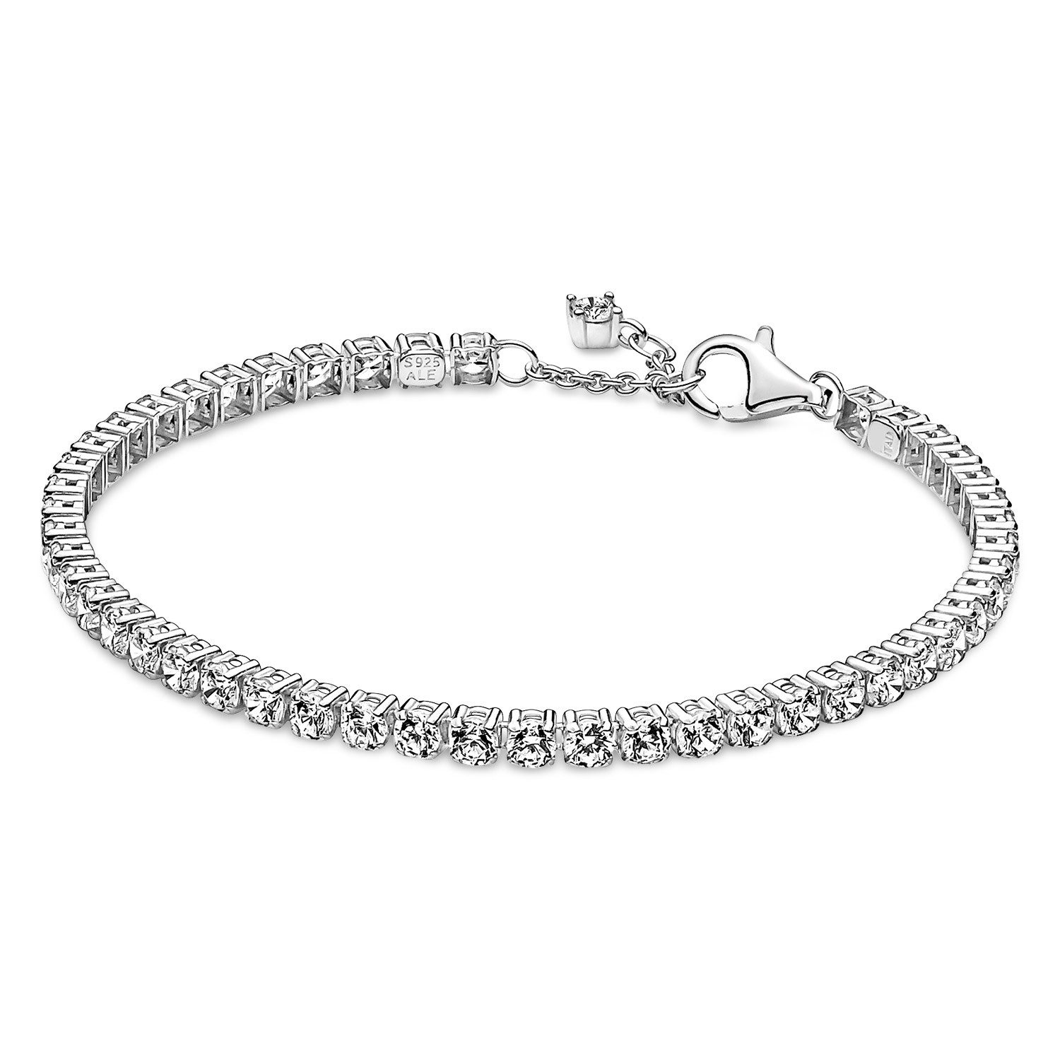 Pandora Tennisarmband PANDORA Funkelndes Tennisarmband Silber günstig online kaufen