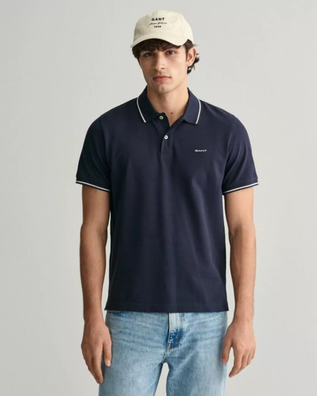 Gant Poloshirt TIPPING SS PIQUE POLO günstig online kaufen