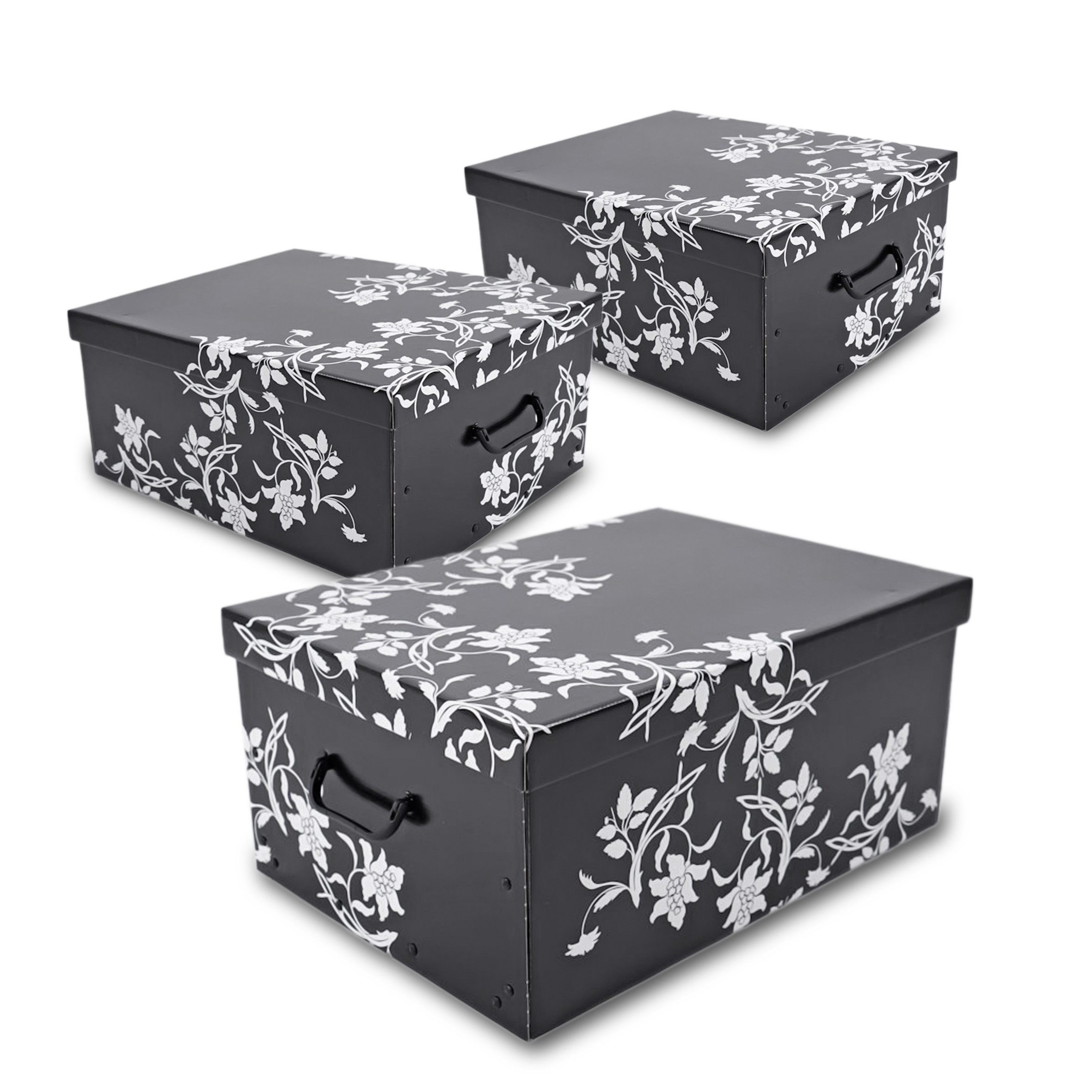 Spetebo Aufbewahrungsbox (Set, 3 St., Aufbewahrungsboxen), günstig online kaufen