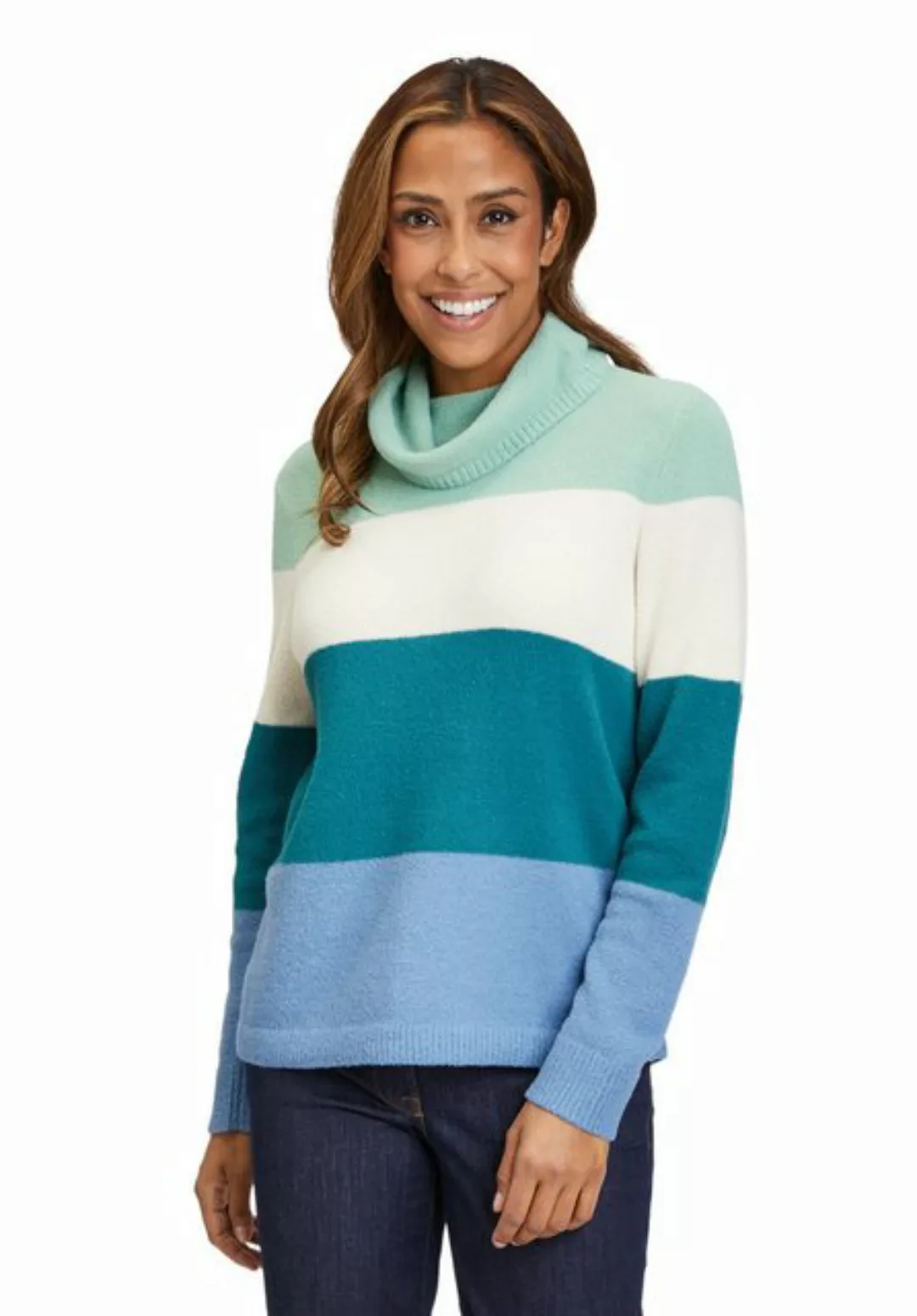 Betty Barclay Strickpullover Betty Barclay Strickpullover mit Color Blockin günstig online kaufen