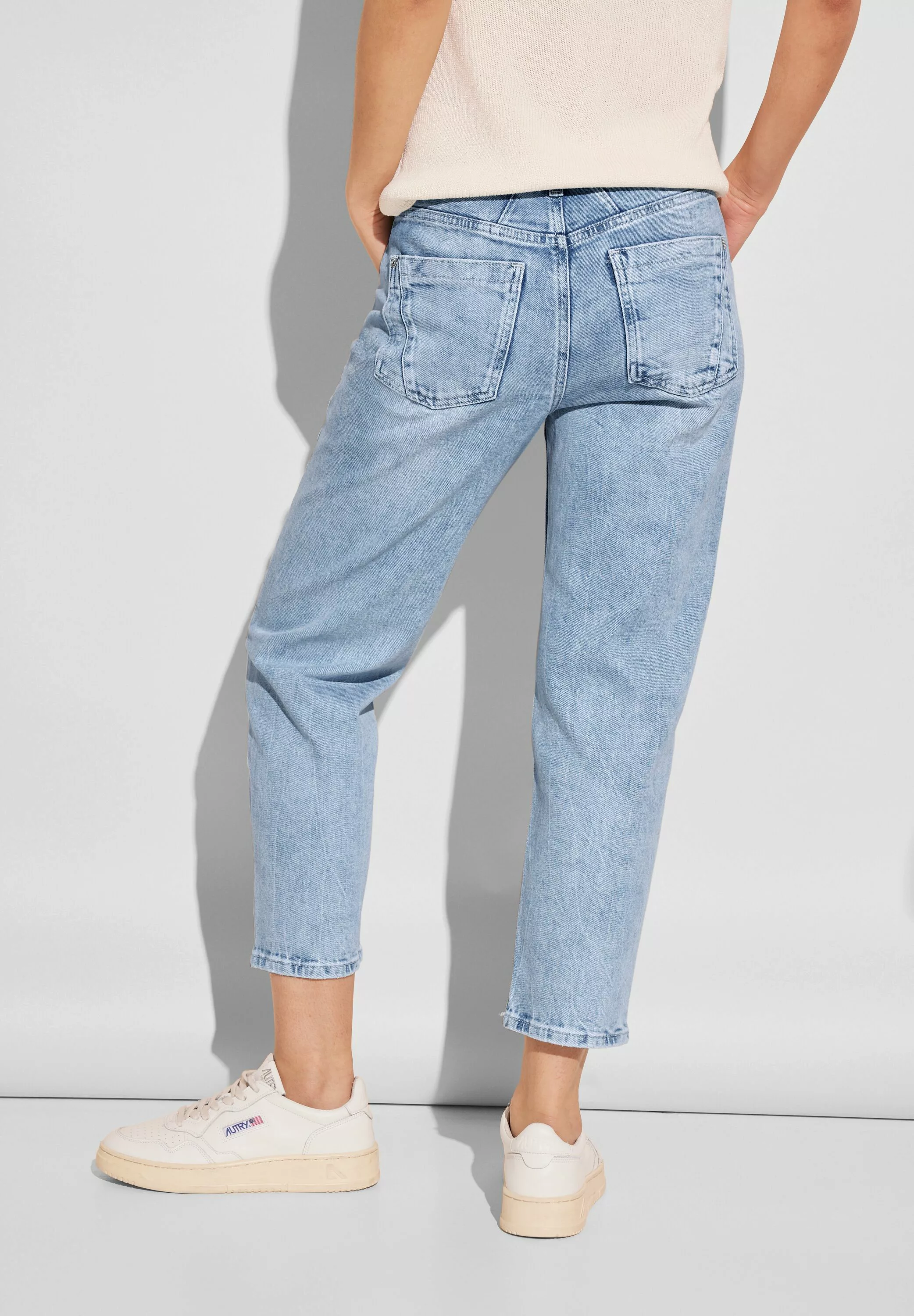 STREET ONE Gerade Jeans High Waist günstig online kaufen