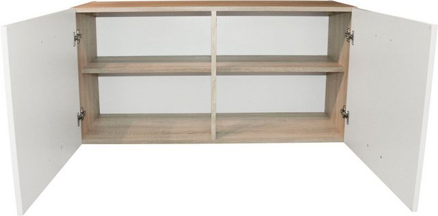 freiraum Hängeschrank in Sonoma-Eiche / wei, Holzwerkstoff - 100x50x31 (BxH günstig online kaufen