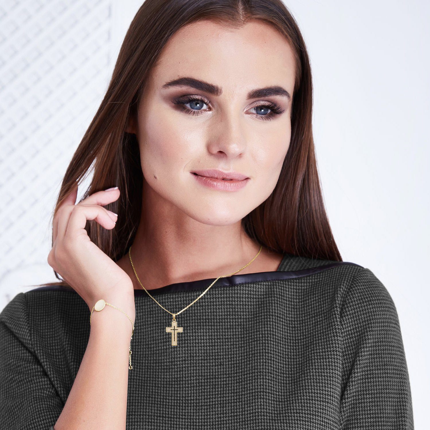 LÖB Kette mit Anhänger 18K Gold günstig online kaufen