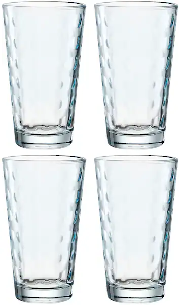 LEONARDO Gläser-Set »OPTIC«, (Set, 4 tlg.), 540 ml, 4-teilig günstig online kaufen