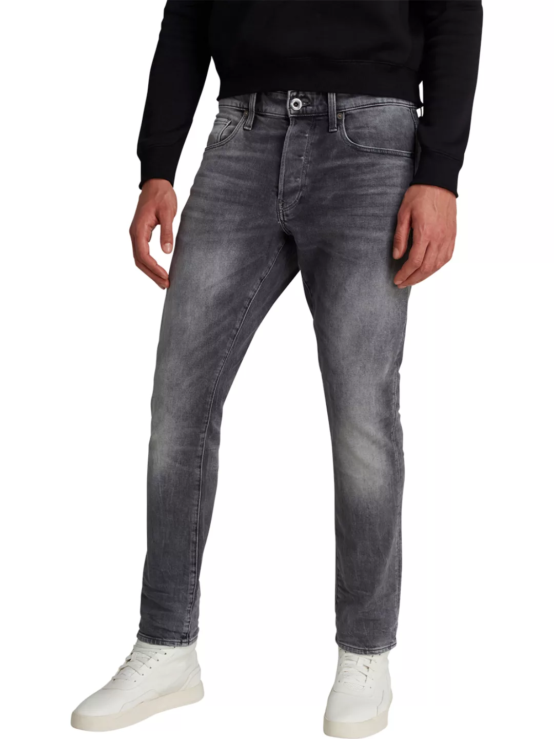 G-Star Herren Jeans 3301 Tapered Fit - Blau - Vintage Azure günstig online kaufen