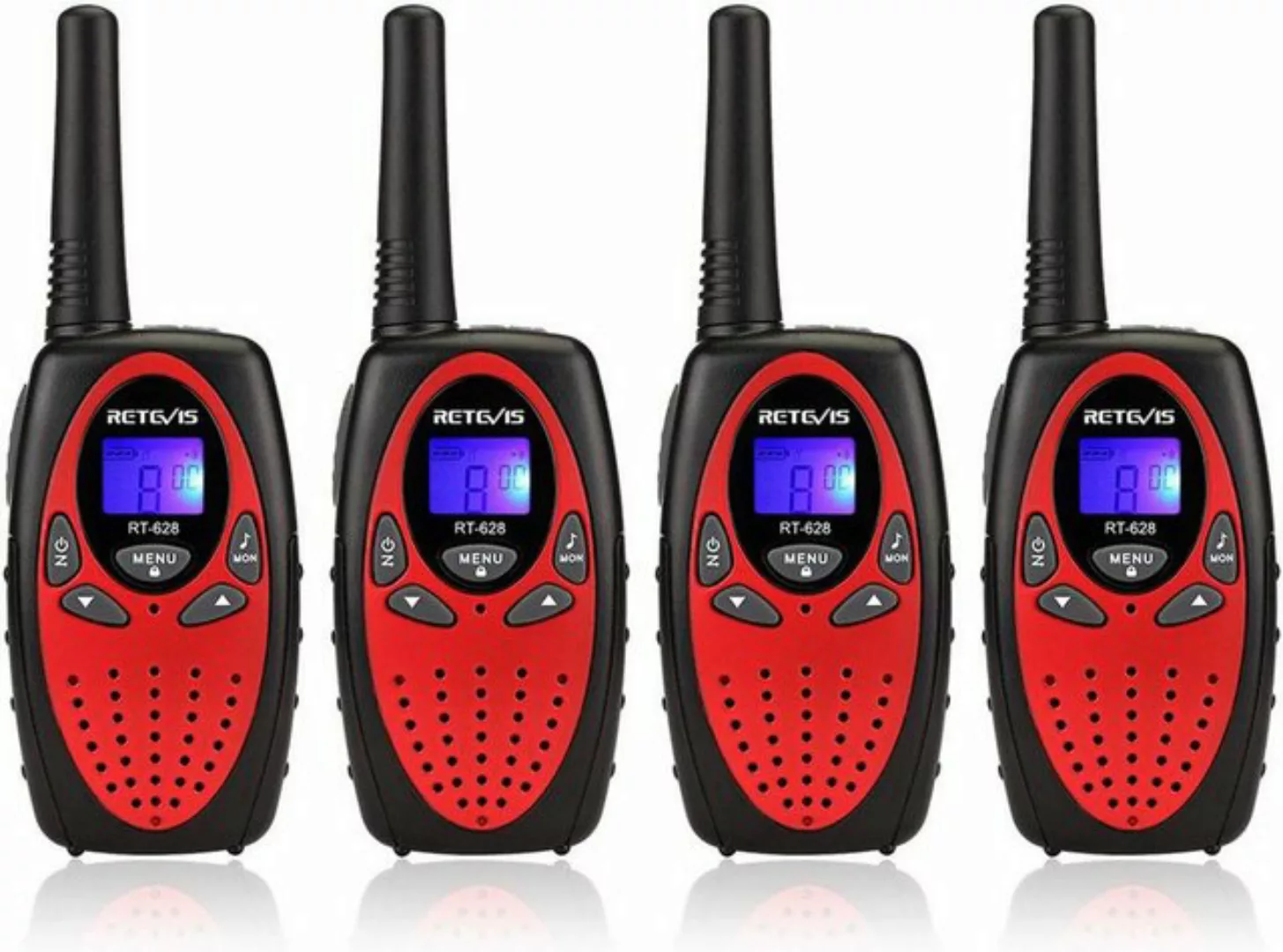 Retevis Walkie Talkie RT628 Walkie Talkie 4set, Kinder Funkgerät Große Reic günstig online kaufen