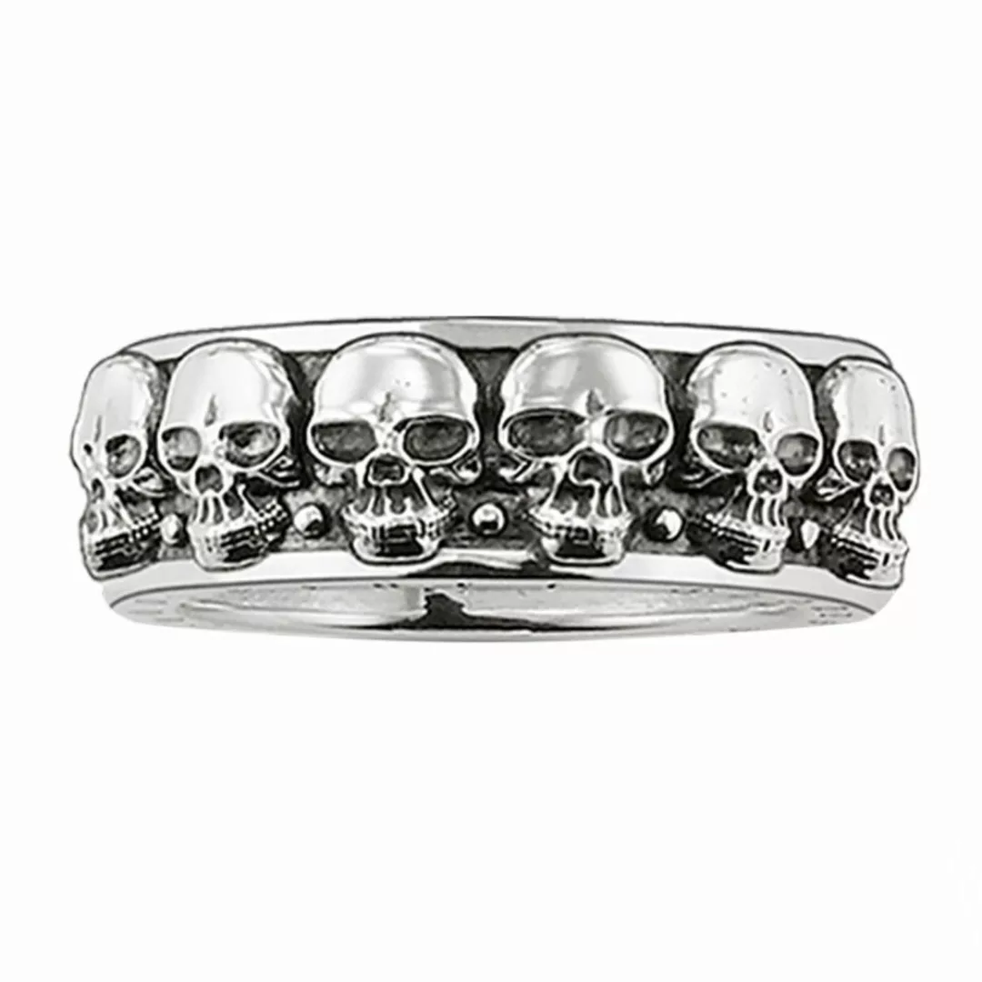 THOMAS SABO Silberring Silber- Totenköpfe günstig online kaufen