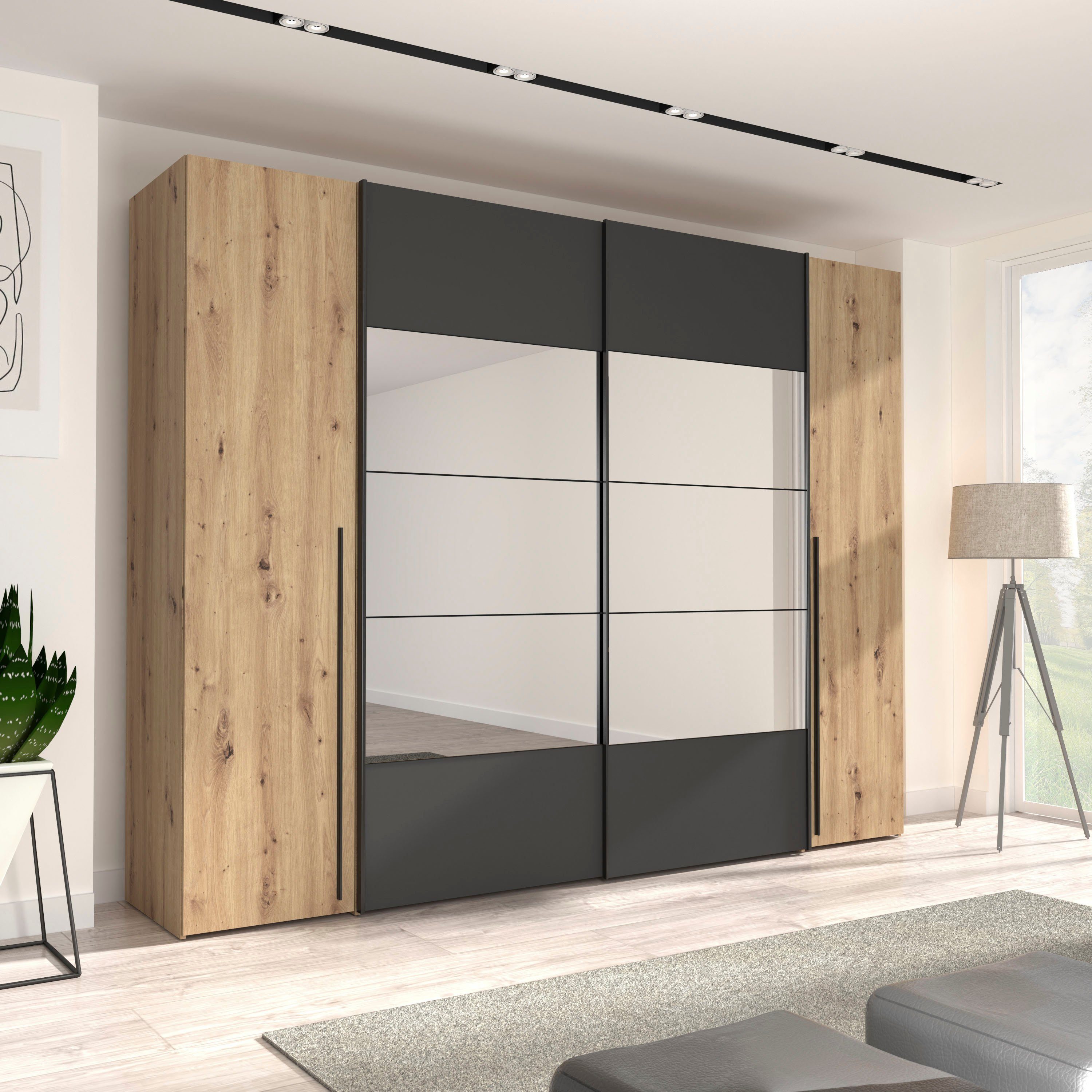 FORTE Kleiderschrank "Rayong", (B/H/T ca. 270,3x210x61,2 cm) günstig online kaufen