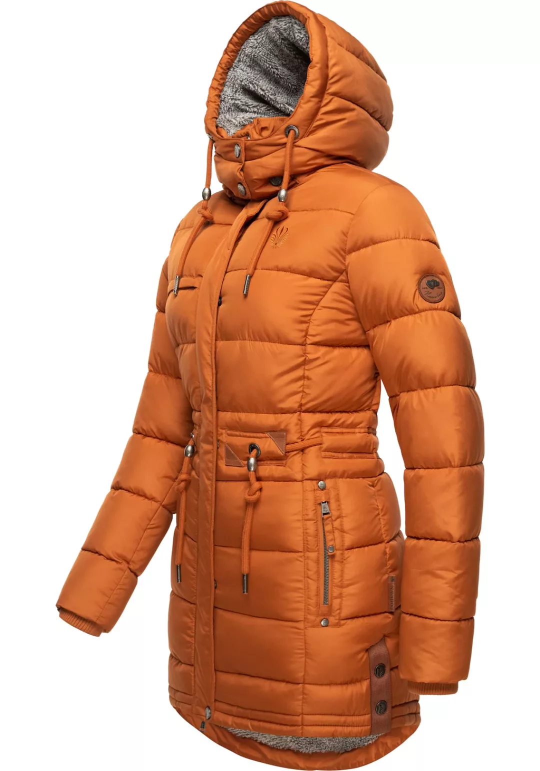 Navahoo Steppmantel "Daliee", Stylischer Winterparka mit abnehmbarer Kapuze günstig online kaufen