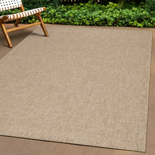 the carpet Teppich »Kenzy«, rund, moderner robuster In und Outdoor Teppich günstig online kaufen