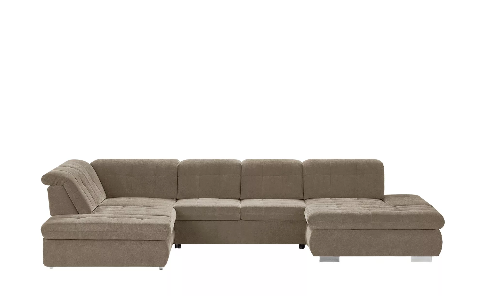 Wohnlandschaft  Spencer - braun - 102 cm - Polstermöbel > Sofas > Wohnlands günstig online kaufen