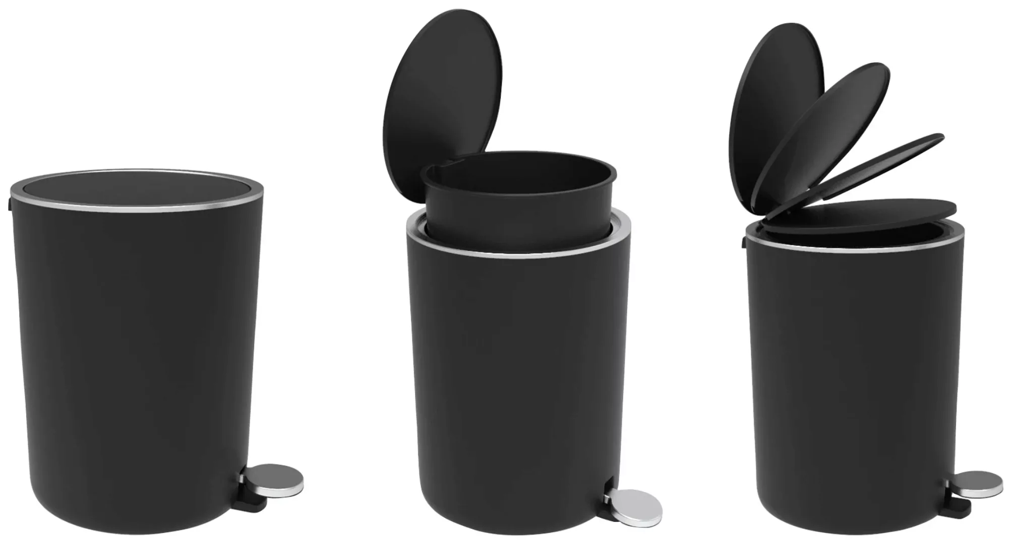 Bischof Kosmetikeimer "Design Bad", 1 Behälter, Ø 21 cm, Höhe 28 cm, Fassun günstig online kaufen