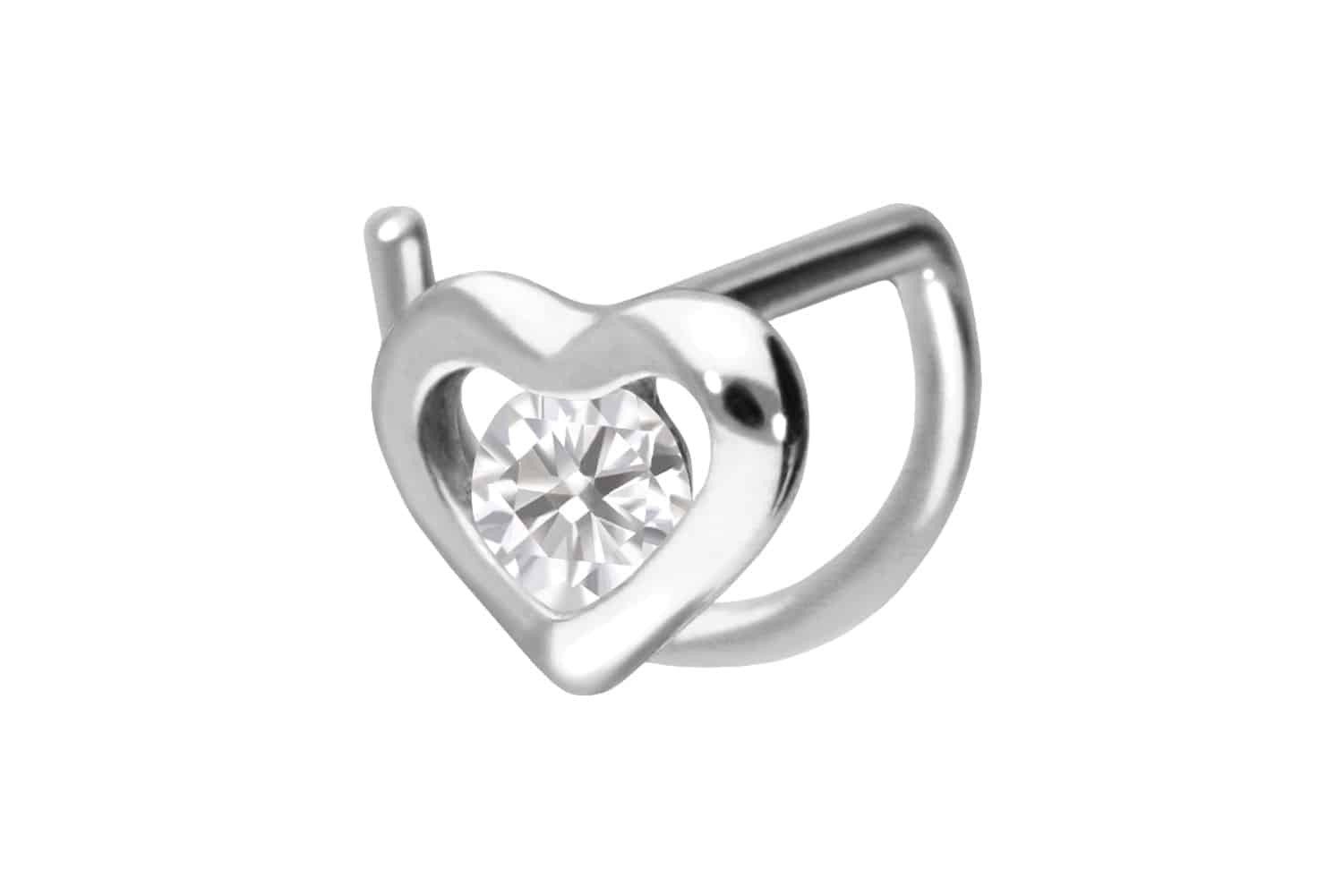 PIERCINGLINE Nasenpiercing 14/18 Karat Gold Nasenstecker günstig online kaufen