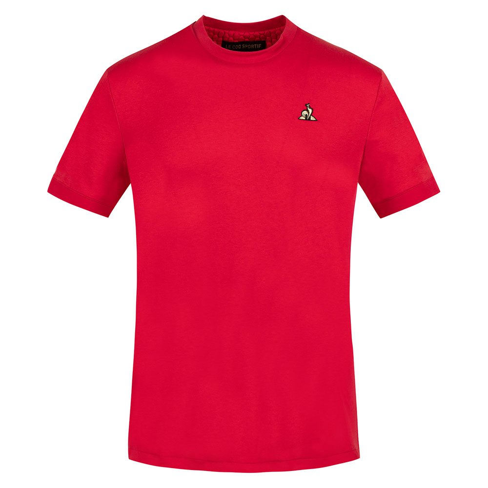 Le Coq Sportif D´or Nº2 Kurzärmeliges T-shirt L Rouge Camuset günstig online kaufen