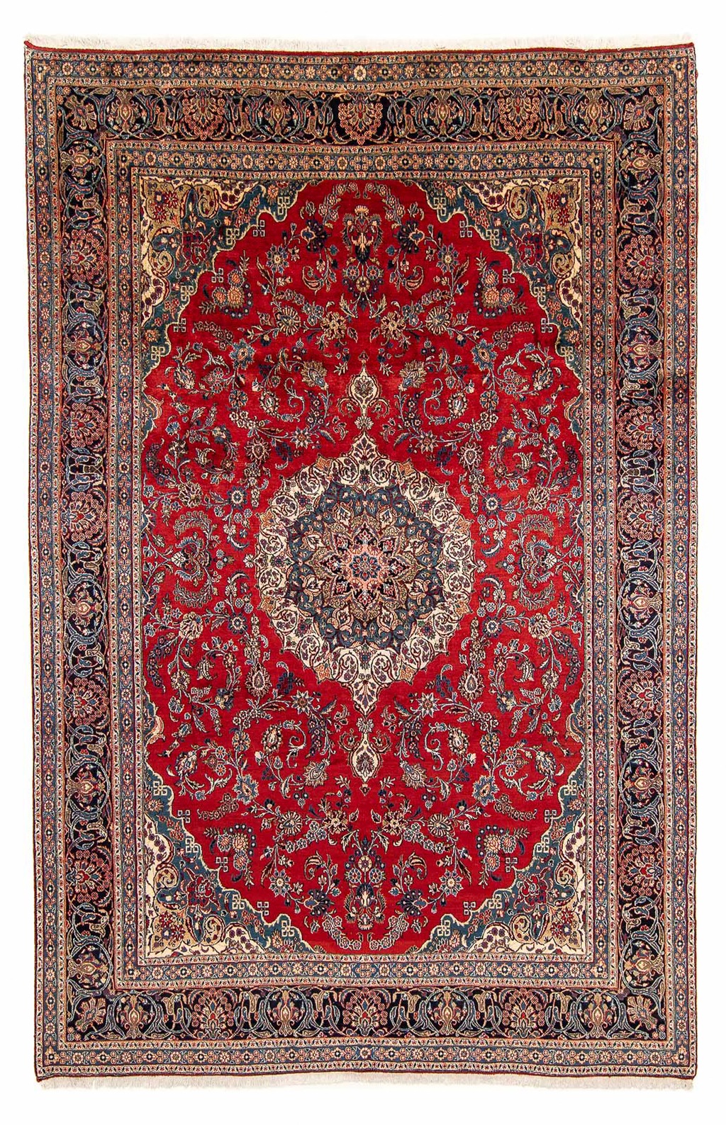 morgenland Orientteppich »Perser - Nomadic - 379 x 264 cm - rot«, rechtecki günstig online kaufen