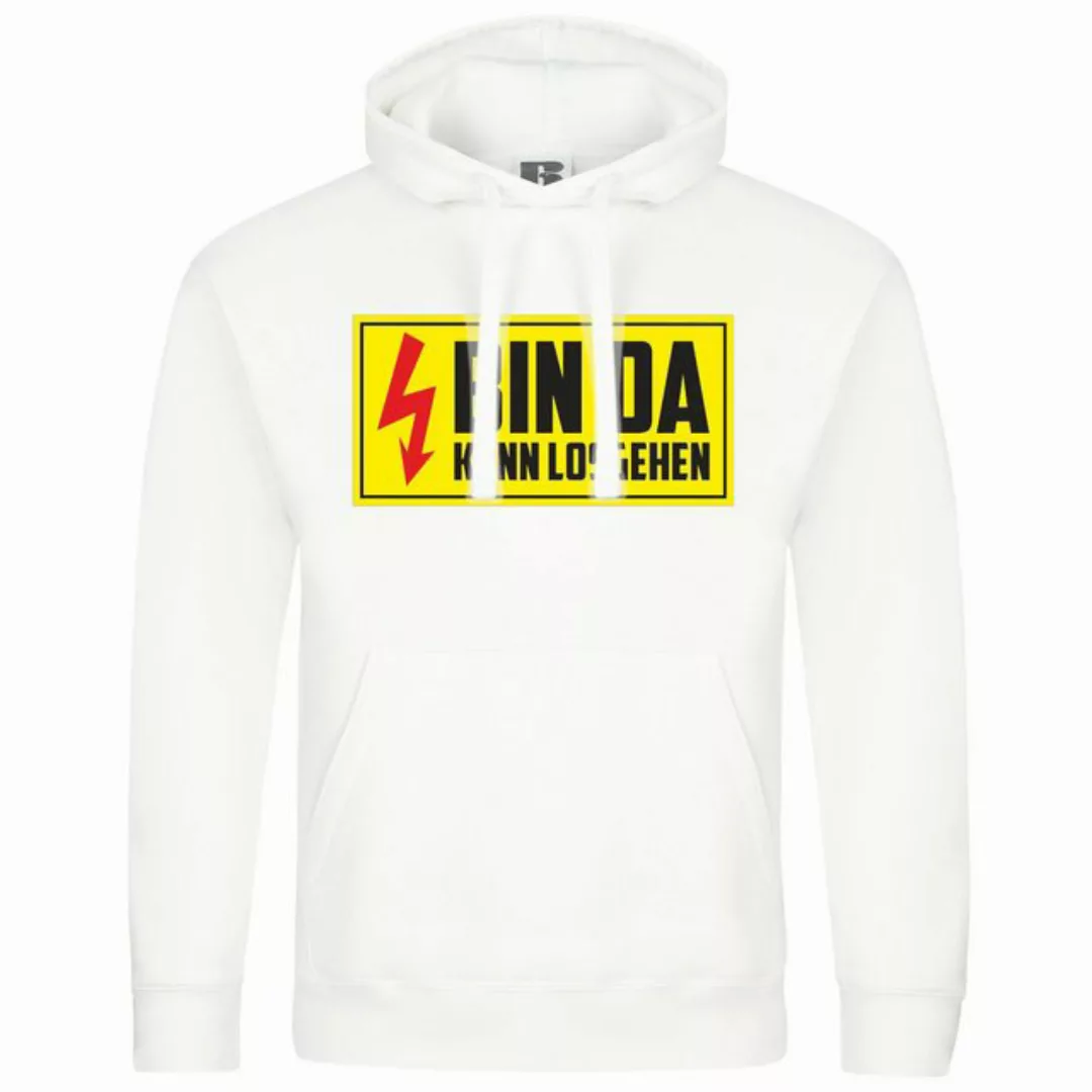 deinshirt Kapuzenpullover Herren Kapuzenpullover Bin da kann losgehen Mit P günstig online kaufen