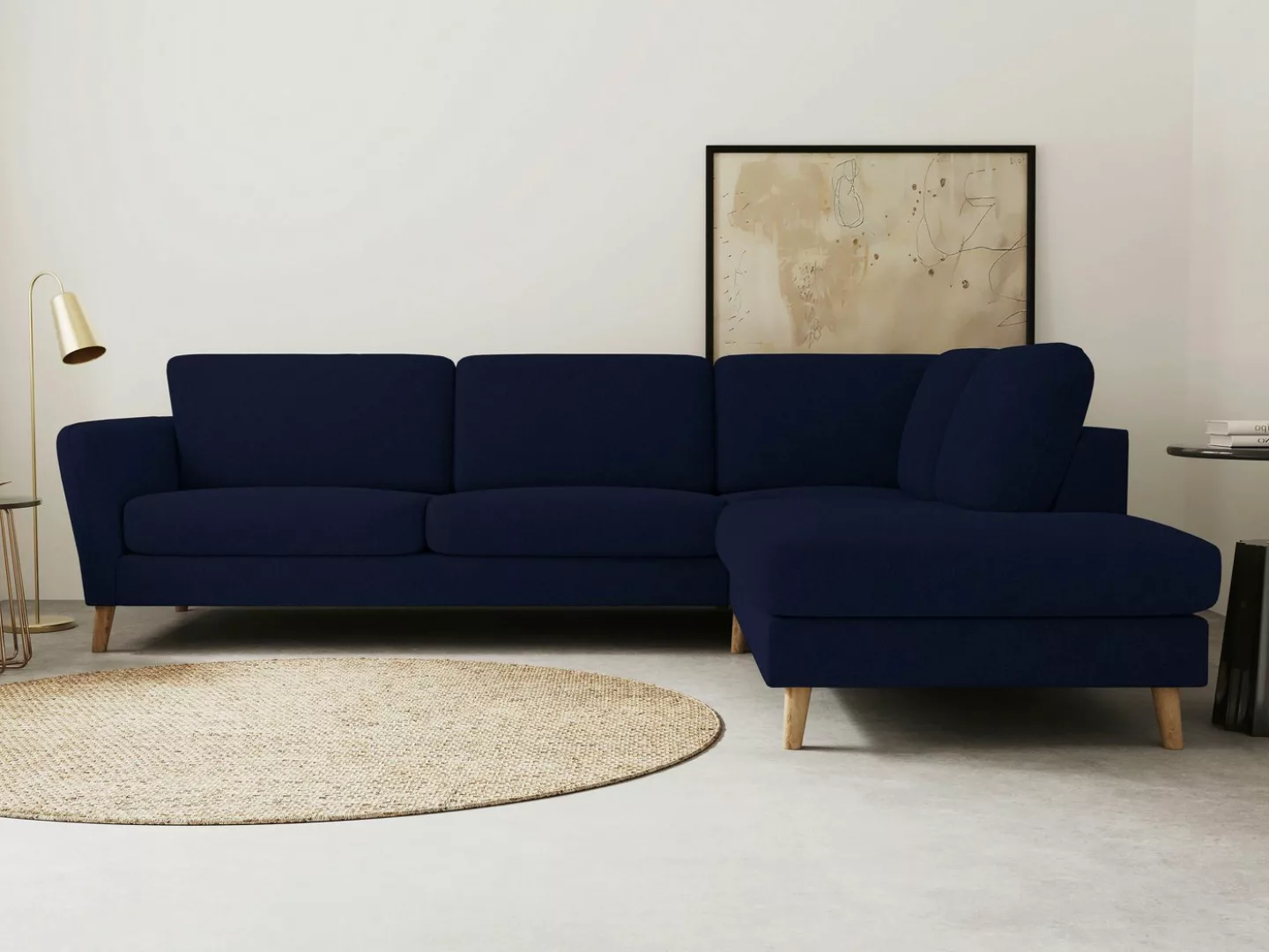 Home affaire Ecksofa "MARSEILLE 278/202 cm, L-Form, Ottom. rechts/links", m günstig online kaufen