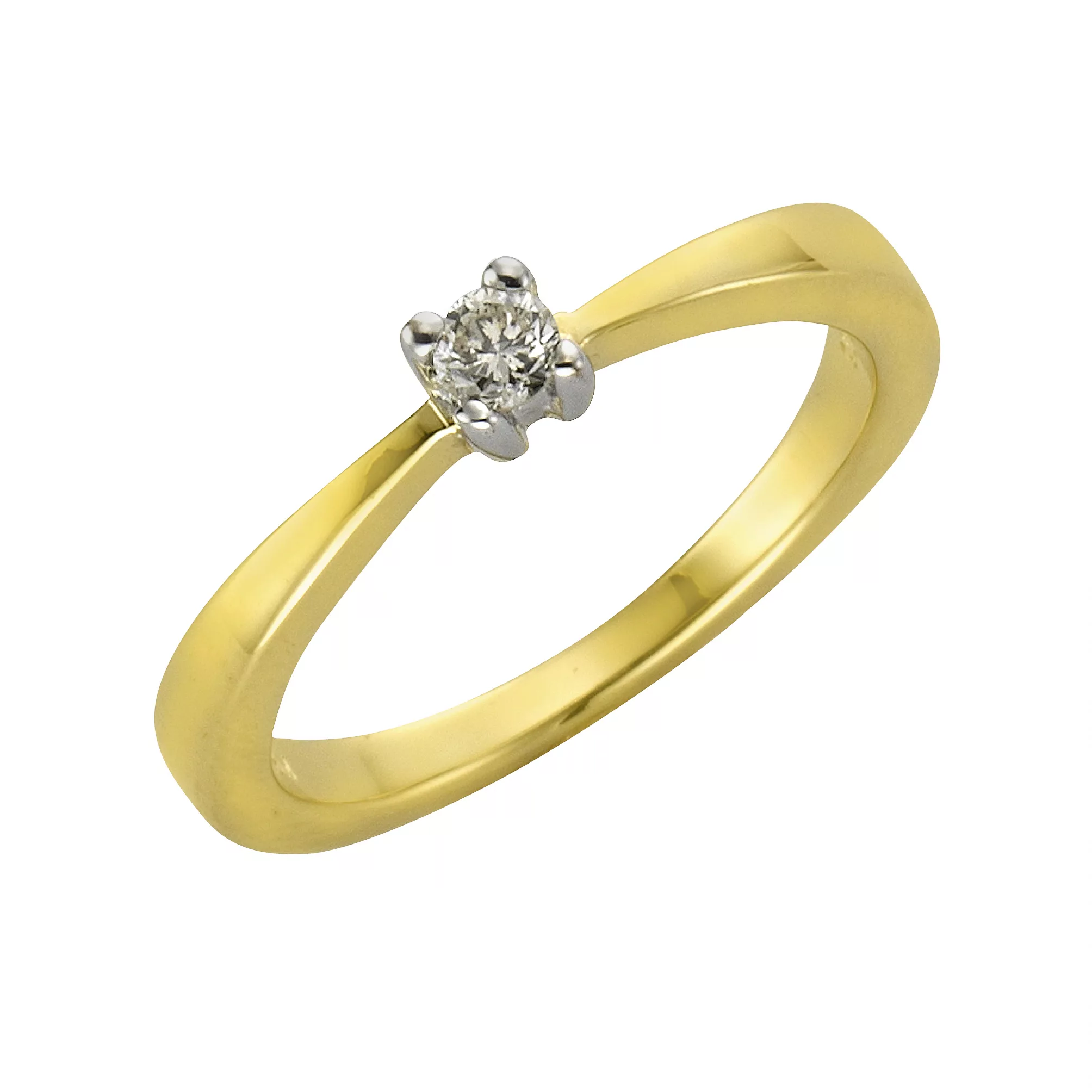 Diamonds by Ellen K. Fingerring "375/- Gold Brillant 0,10ct." günstig online kaufen