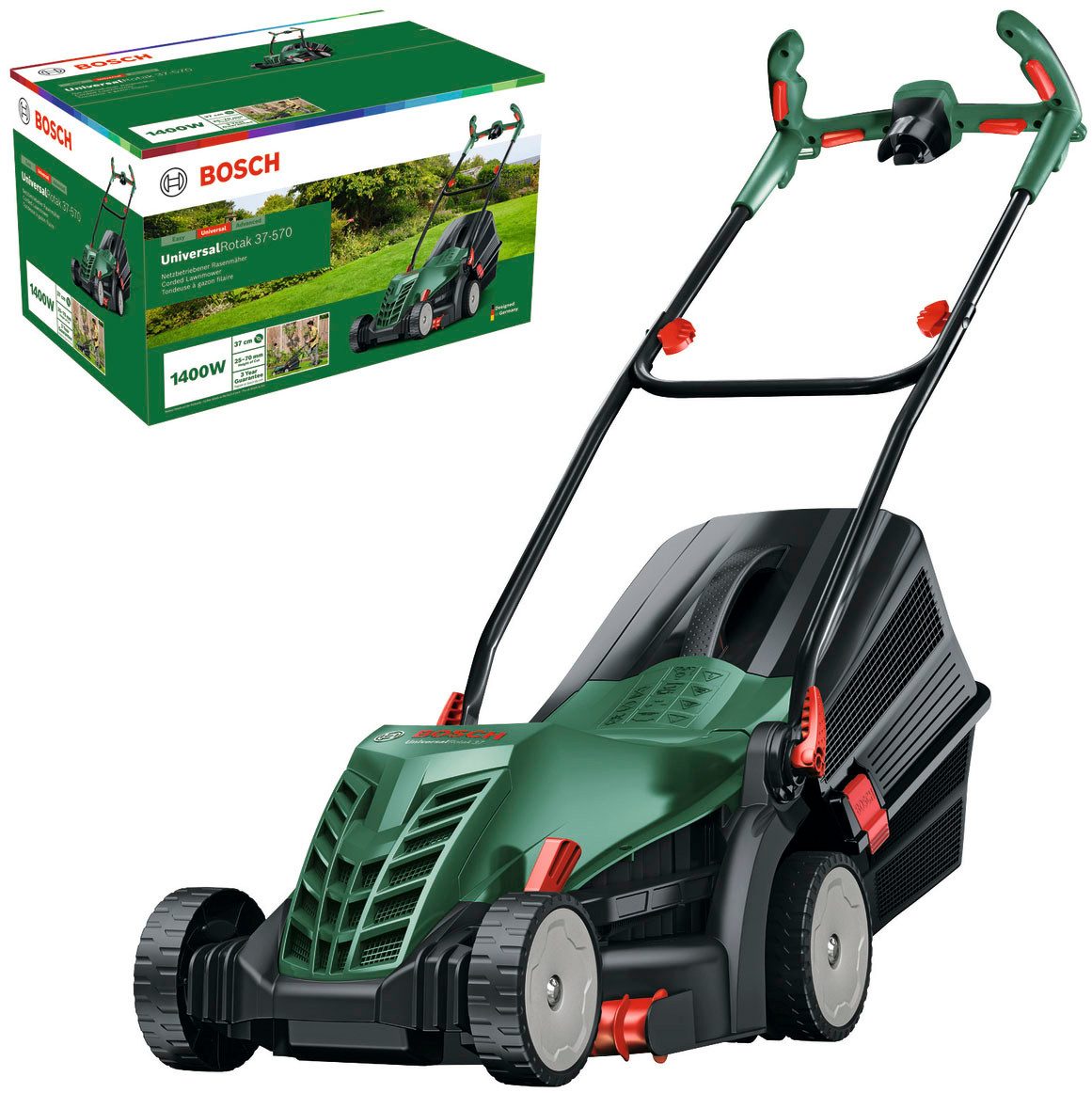 Bosch Elektrorasenmäher Universal Rotak 37-570 günstig online kaufen