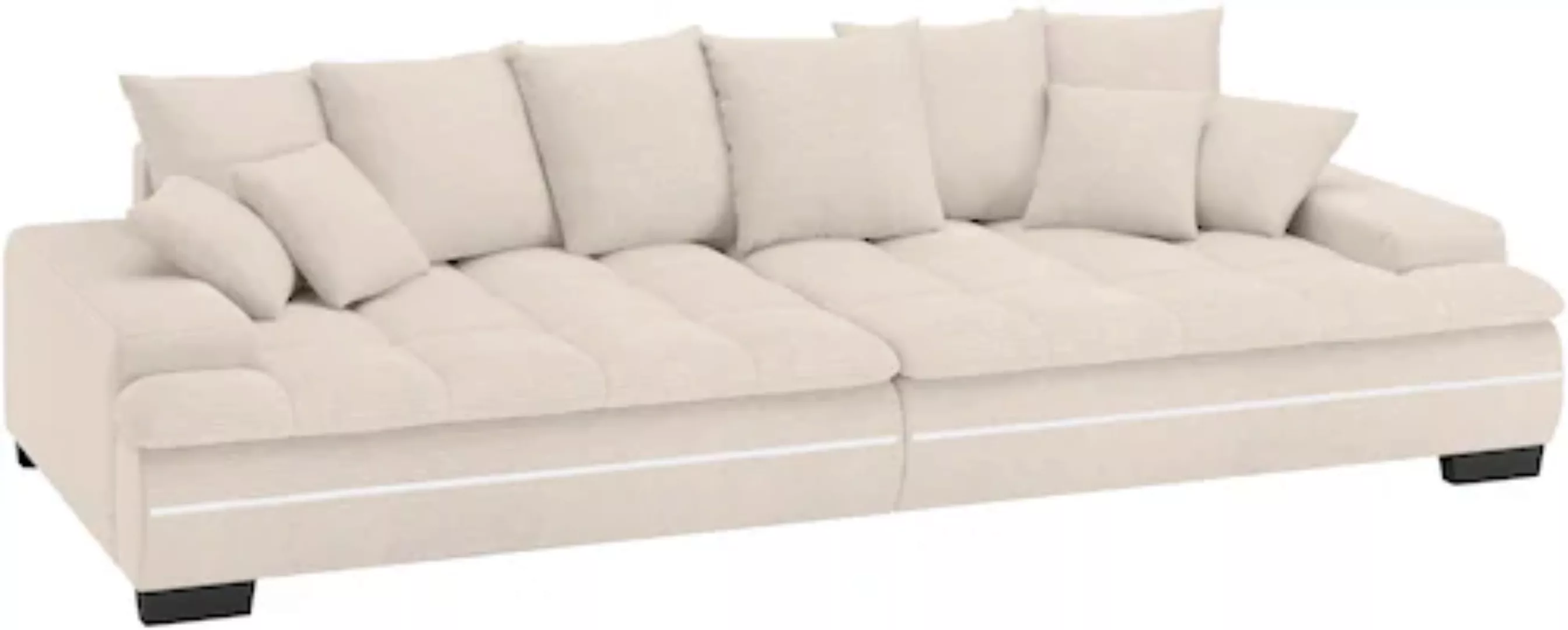 Mr. Couch Big-Sofa "Haiti II RGB-LED", RGB-LED Beleuchtung, mit Handwerklic günstig online kaufen