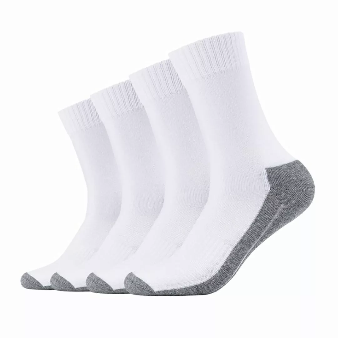 Camano Unisex Socken - Pro Tex Function, einfarbig, 4er Pack Weiß 35-38 günstig online kaufen