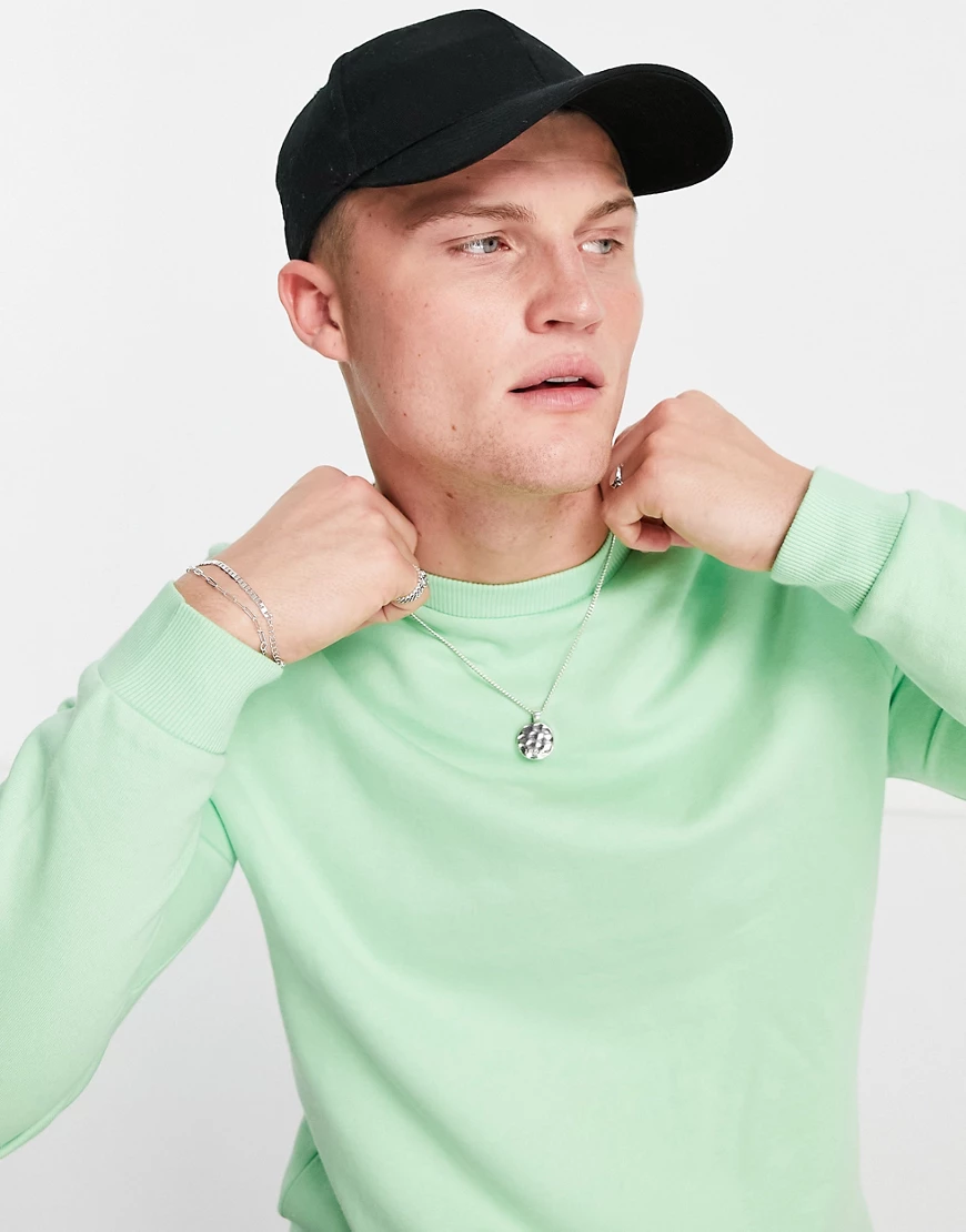 ASOS DESIGN – Grünes Sweatshirt günstig online kaufen
