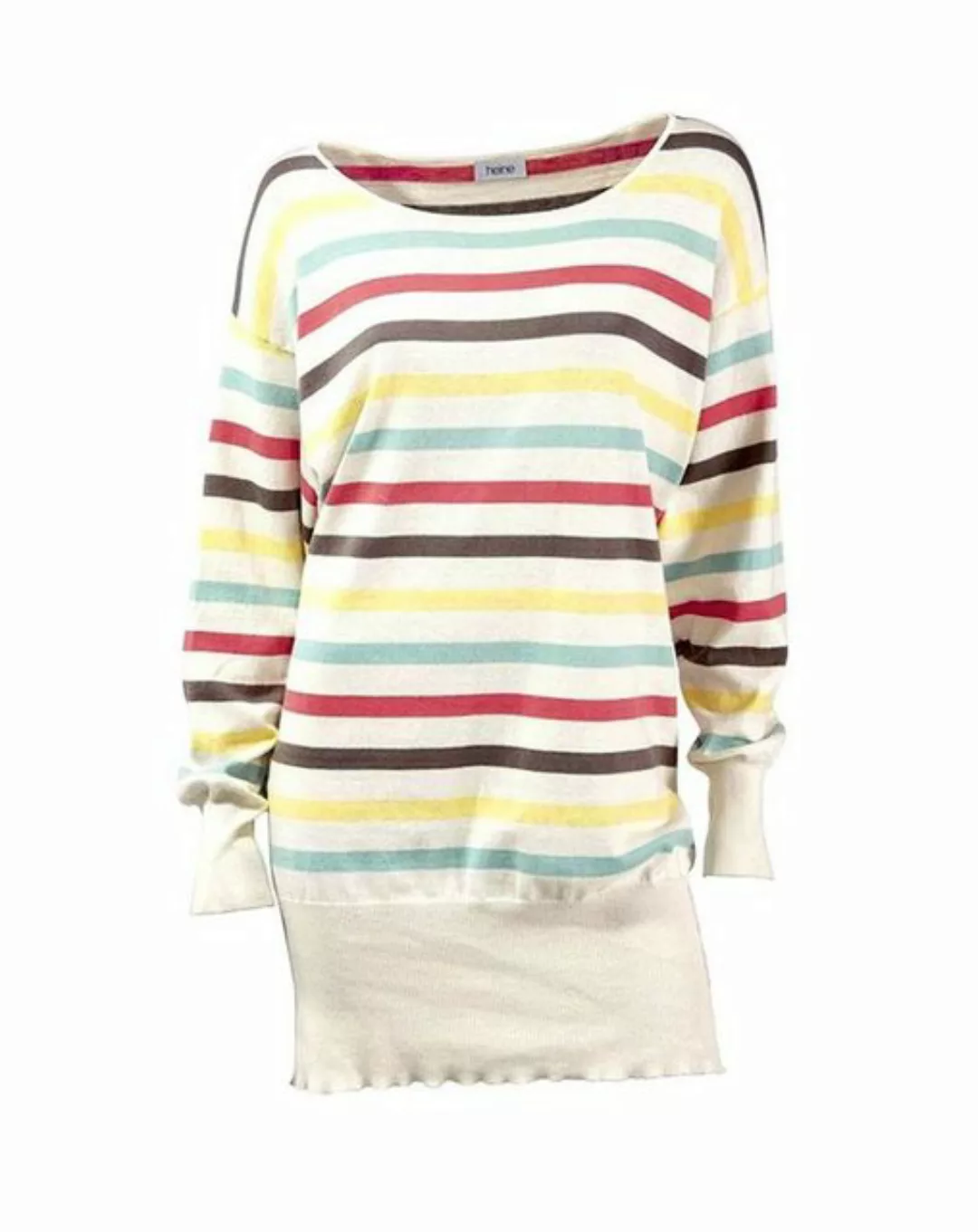 heine Longpullover Heine Longpullover, offwhite-bunt günstig online kaufen