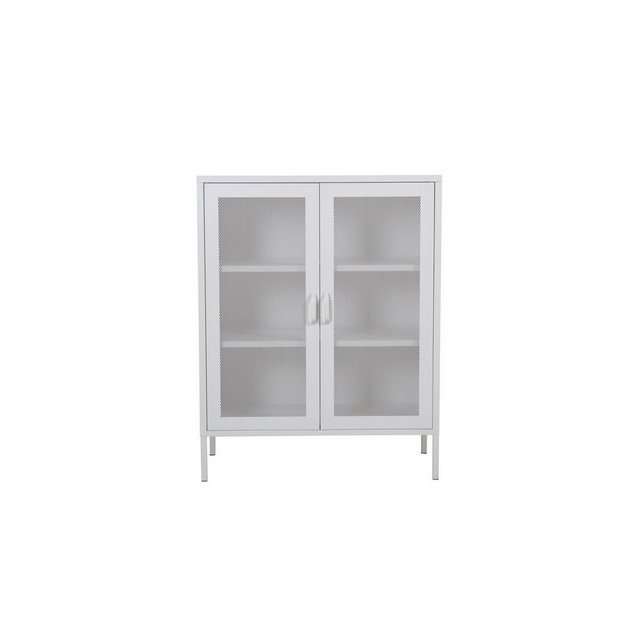 BOURGH Beistellschrank Misha Schrank 80 x 101,5 cm weiss (1-St) günstig online kaufen